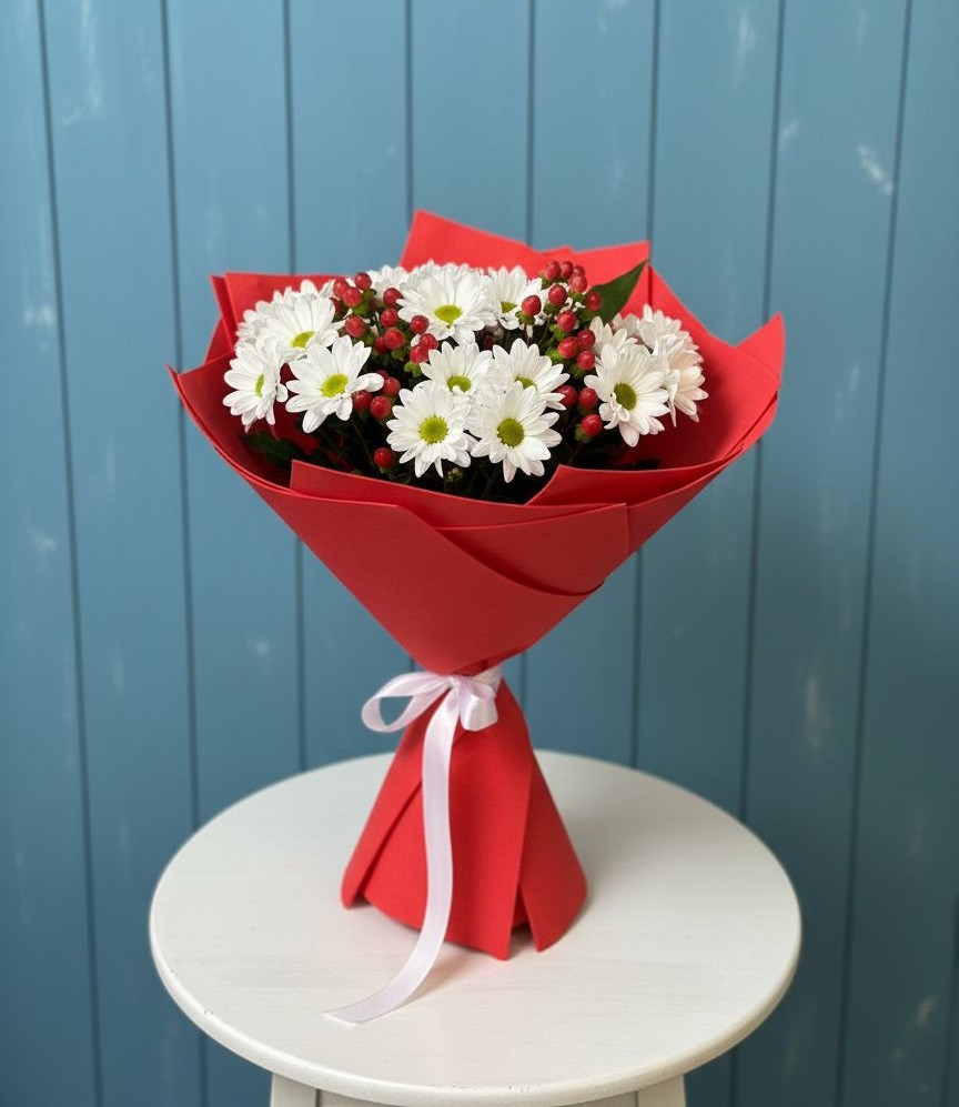 Букет цветов из: Хризантемы в Шульгино