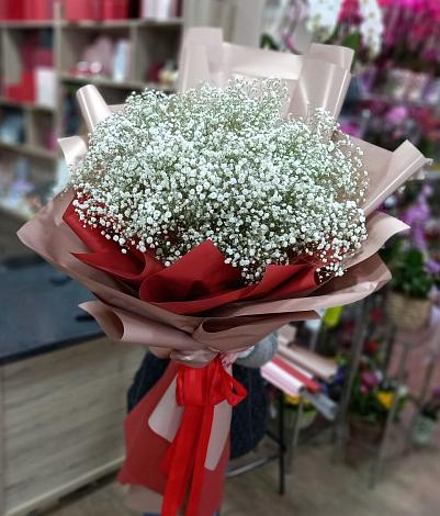 Букет цветов из: Гипсофила в Шульгино