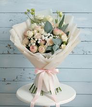 Букет цветов из:  Розы и Лизиантусы #REPLACE_PRED# Шульгино