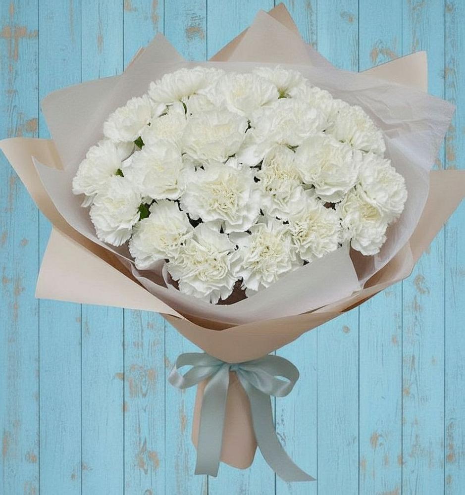 Букет цветов из: Гвоздики в Шульгино