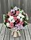 Букет цветов из: Альстромерии, Гвоздики, Розы и Хризантемы в Шульгино