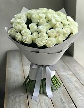 Букет 35 Белых роз в Шульгино