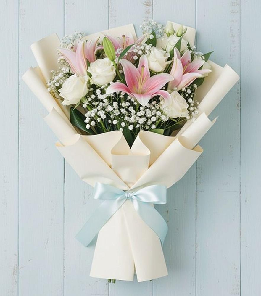 Букет цветов из: Лилии в Шульгино