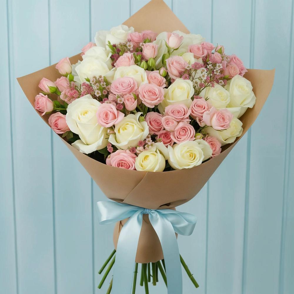 Букет цветов из: Розы в Шульгино