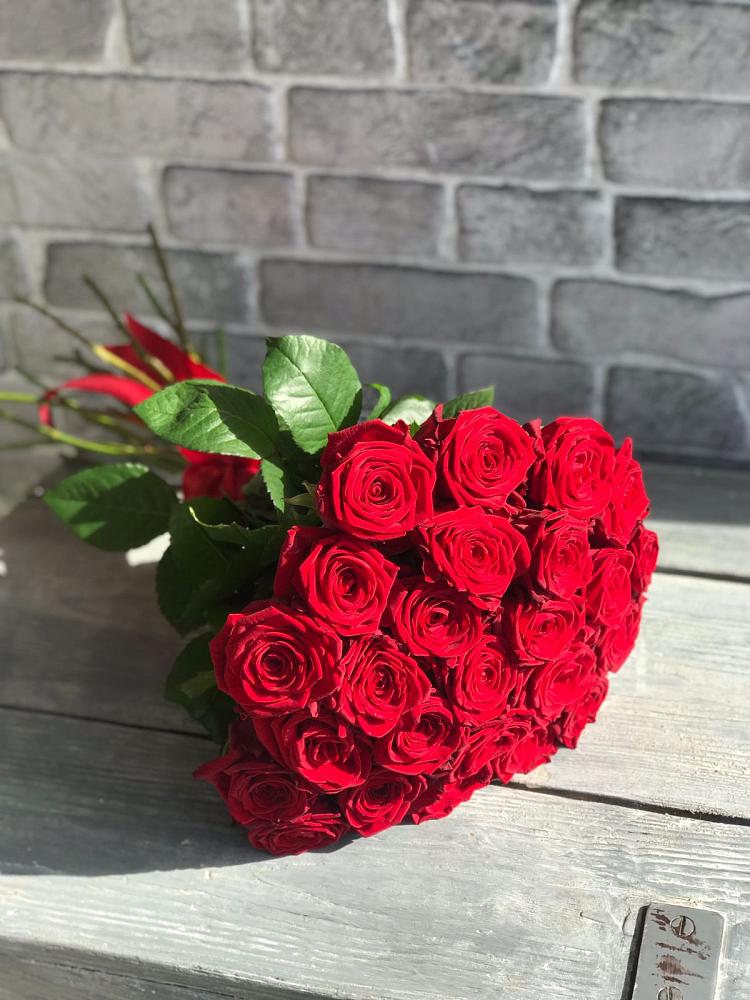 Букет Красные розы Фридом в Шульгино