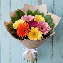 Букет цветов из:  Герберы #REPLACE_PRED# Шульгино