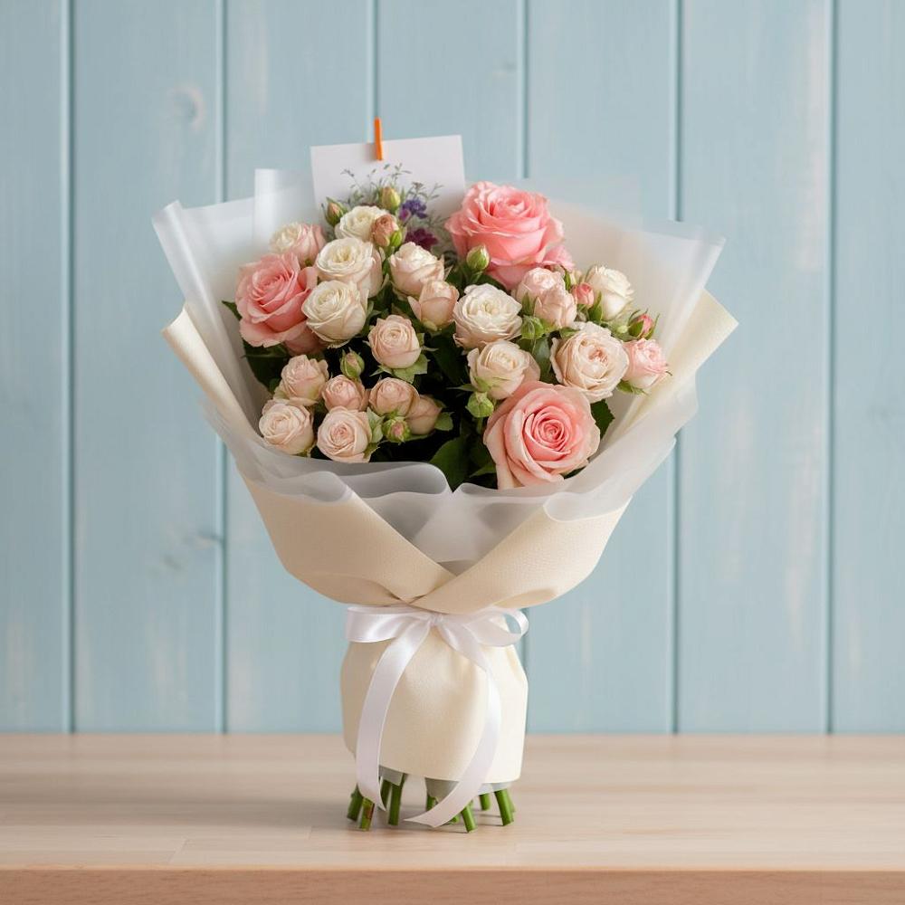 Букет цветов из: Розы в Шульгино