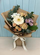Букет цветов из:  Герберы и Хризантемы в Шульгино