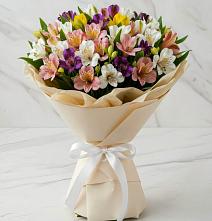 Букет цветов из:  Альстромерии #REPLACE_PRED# Шульгино