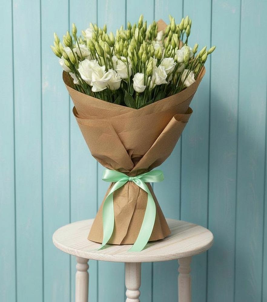 Букет цветов из: Лизиантусы в Шульгино