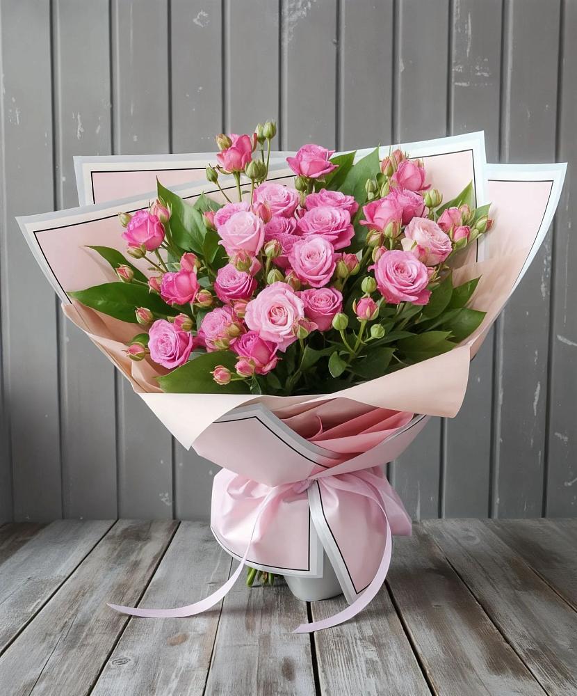Букет Розовый кустик в Шульгино
