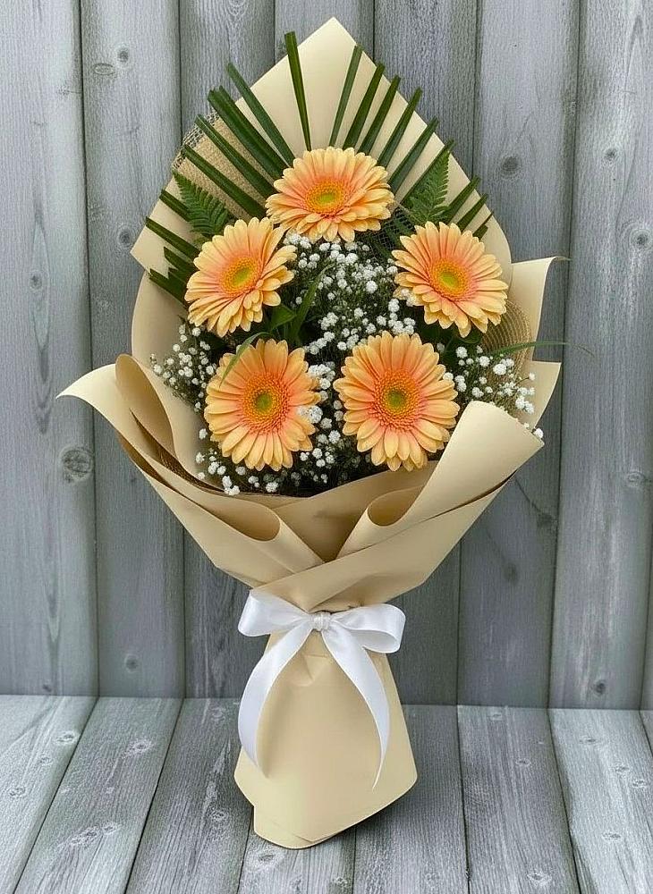 Букет цветов из: Герберы в Шульгино