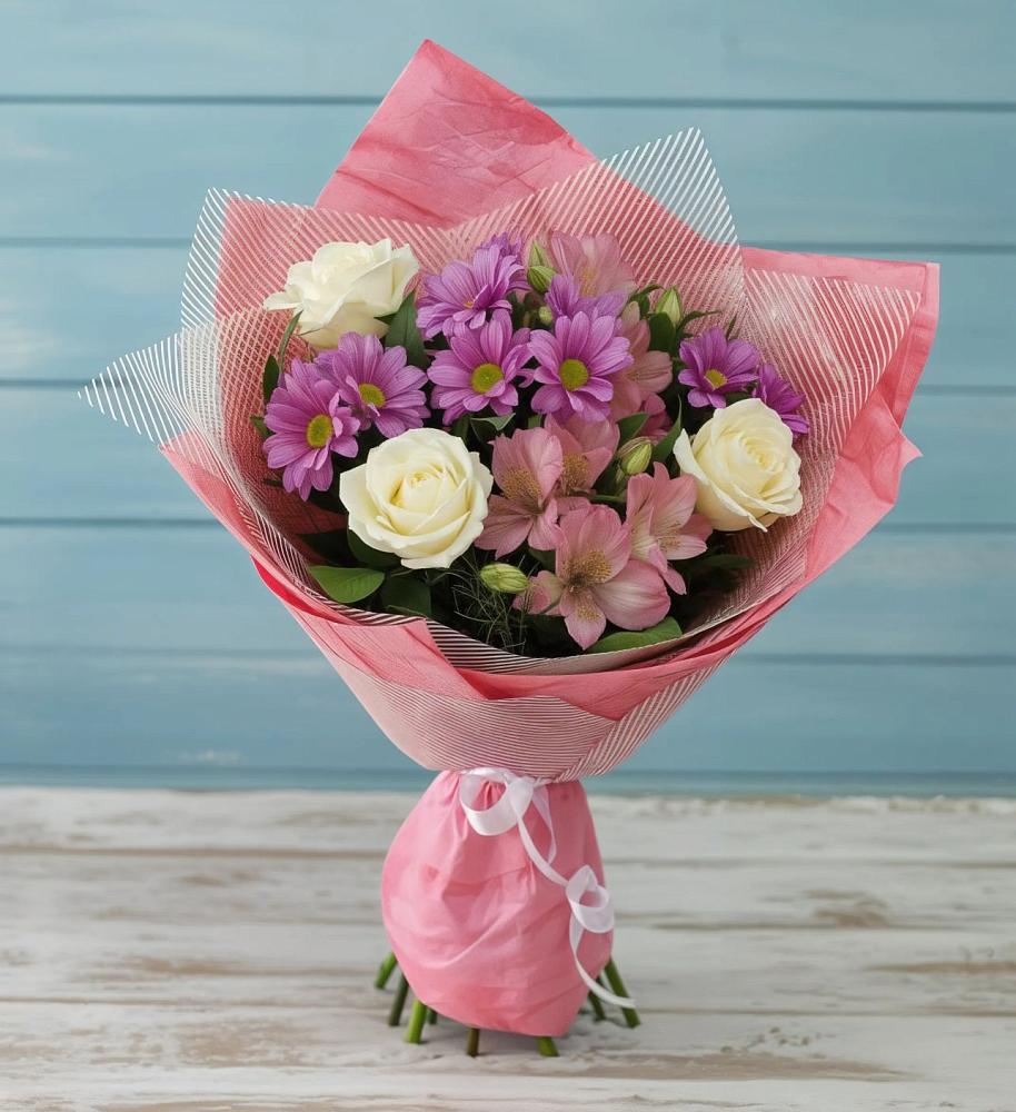 Букет цветов из: Герберы в Шульгино