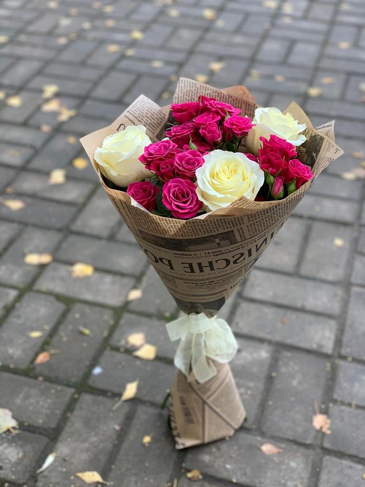 Букет цветов из: Розы в Шульгино