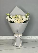 Букет цветов из:  Розы и Лизиантусы в Шульгино